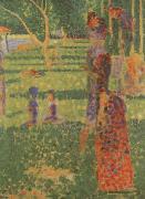 Georges Seurat Couple Germany oil painting artist